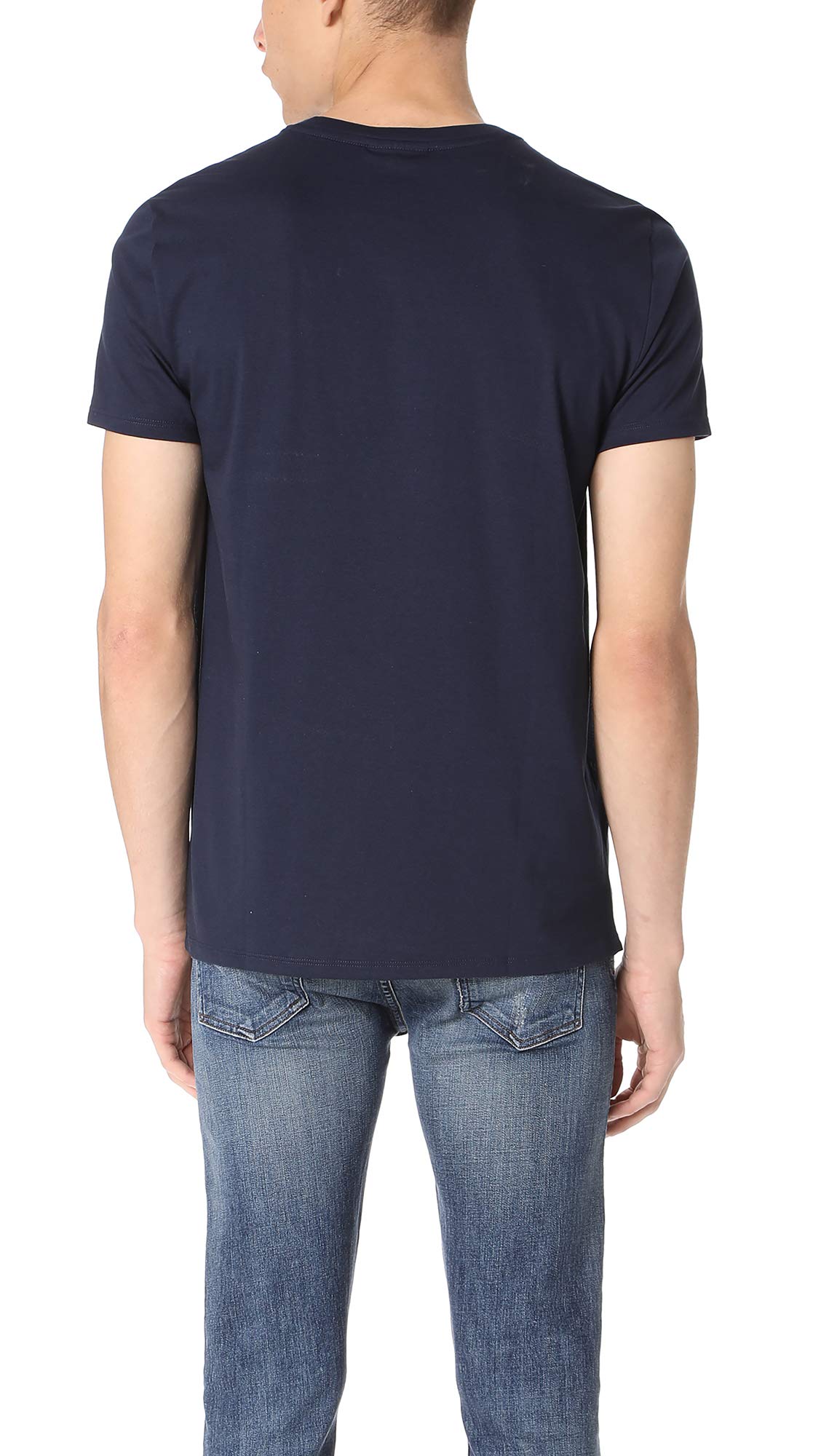 Foto 3 pulgar | Camiseta Lacoste De Algodón Pima De Manga Corta Con Cuello Redondo Para Hombre - Venta Internacional.