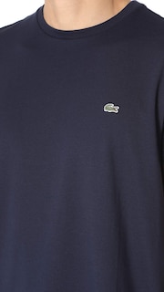 Foto 5 | Camiseta Lacoste De Algodón Pima De Manga Corta Con Cuello Redondo Para Hombre - Venta Internacional.