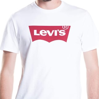 Foto 3 | Camiseta Levi's Graphic Blanca Para Hombre Talla L - Venta Internacional.