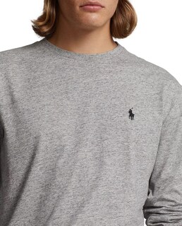 Foto 4 | Camiseta Polo Ralph Lauren De Manga Larga Para Hombre Talla M - Venta Internacional.