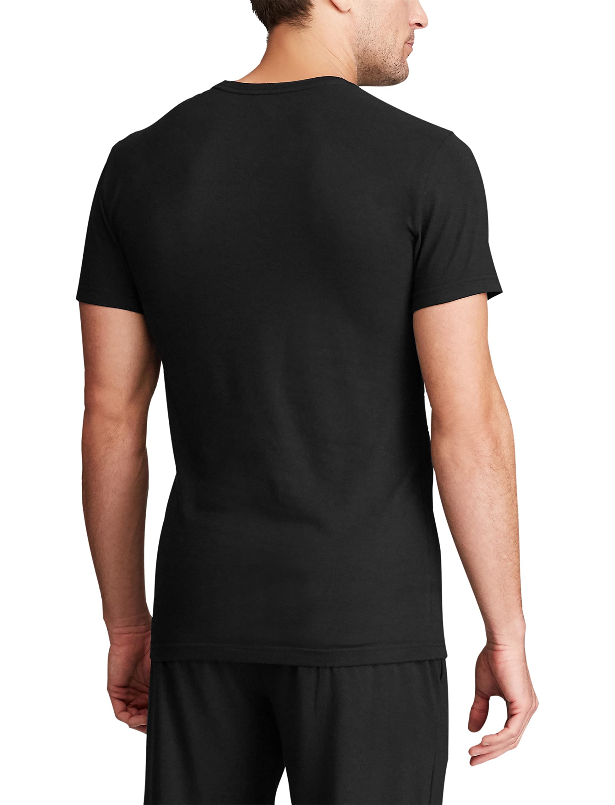 Foto 6 pulgar | Camiseta Polo Ralph Lauren Para Hombre, Ajustada Y Elástica, Paquete De 3 - Venta Internacional.
