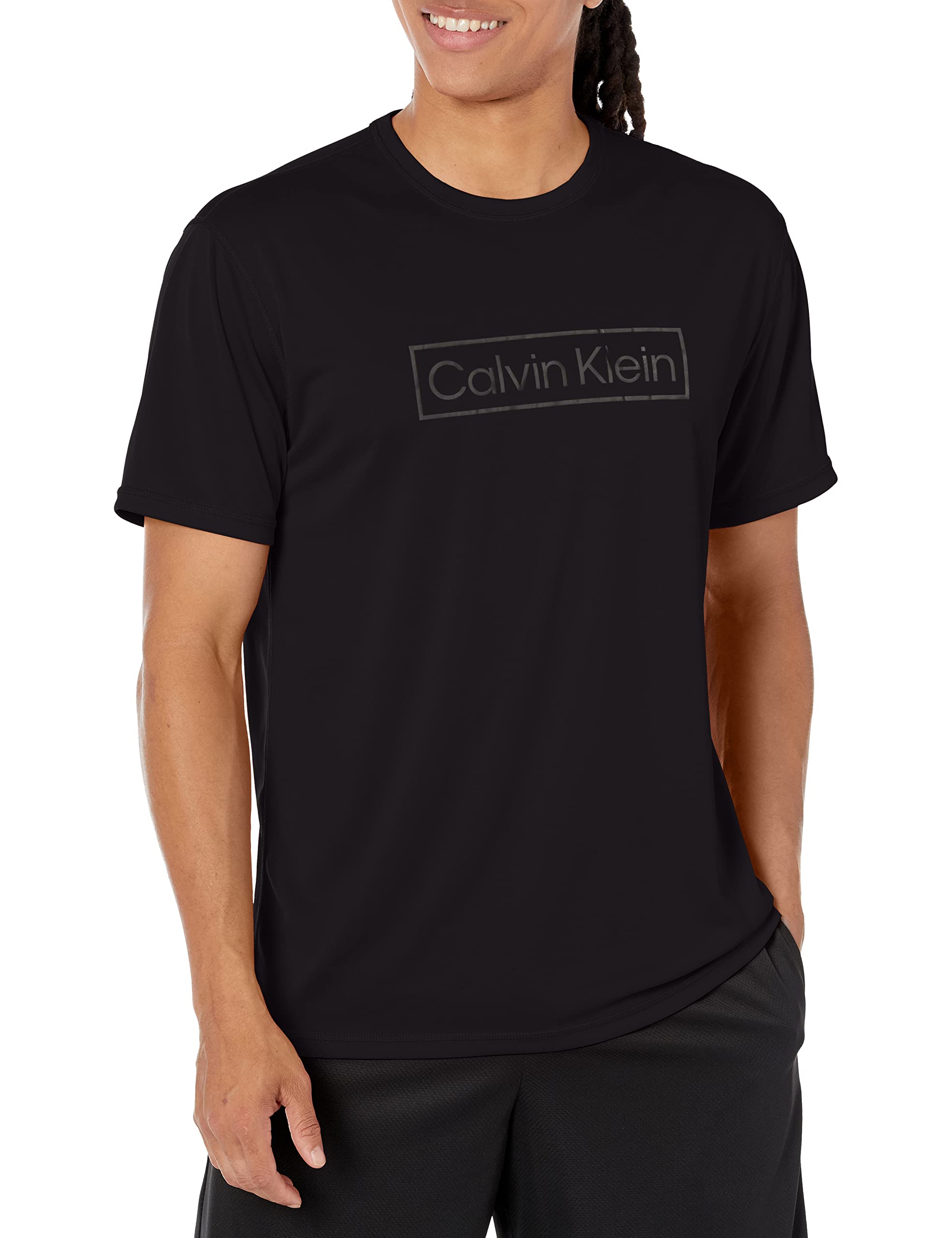 Camiseta Calvin Klein Para Hombre, Ligera, De Secado Rápido, Upf 40+ - Venta Internacional.