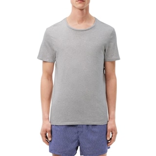 Foto 2 | Camiseta Lacoste Para Hombre, 100% Algodón, Corte Regular, Cuello Redondo, Paquete De 3 - Venta Internacional.