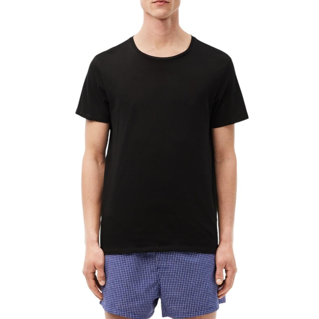 Foto 4 pulgar | Camiseta Lacoste Para Hombre, 100% Algodón, Corte Regular, Cuello Redondo, Paquete De 3 - Venta Internacional.