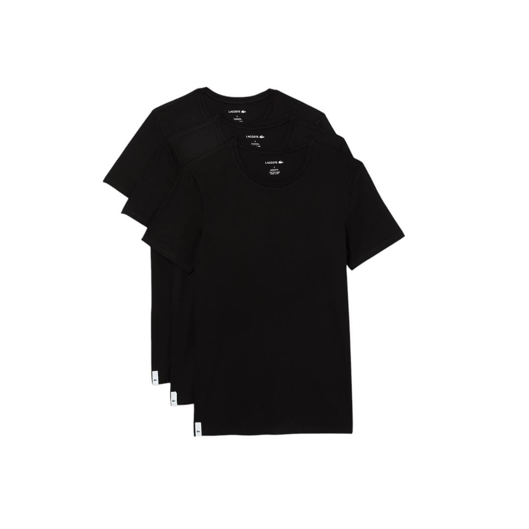 Foto 2 pulgar | Camiseta Lacoste Para Hombre, 100% Algodón, Corte Regular, Cuello Redondo - Venta Internacional.