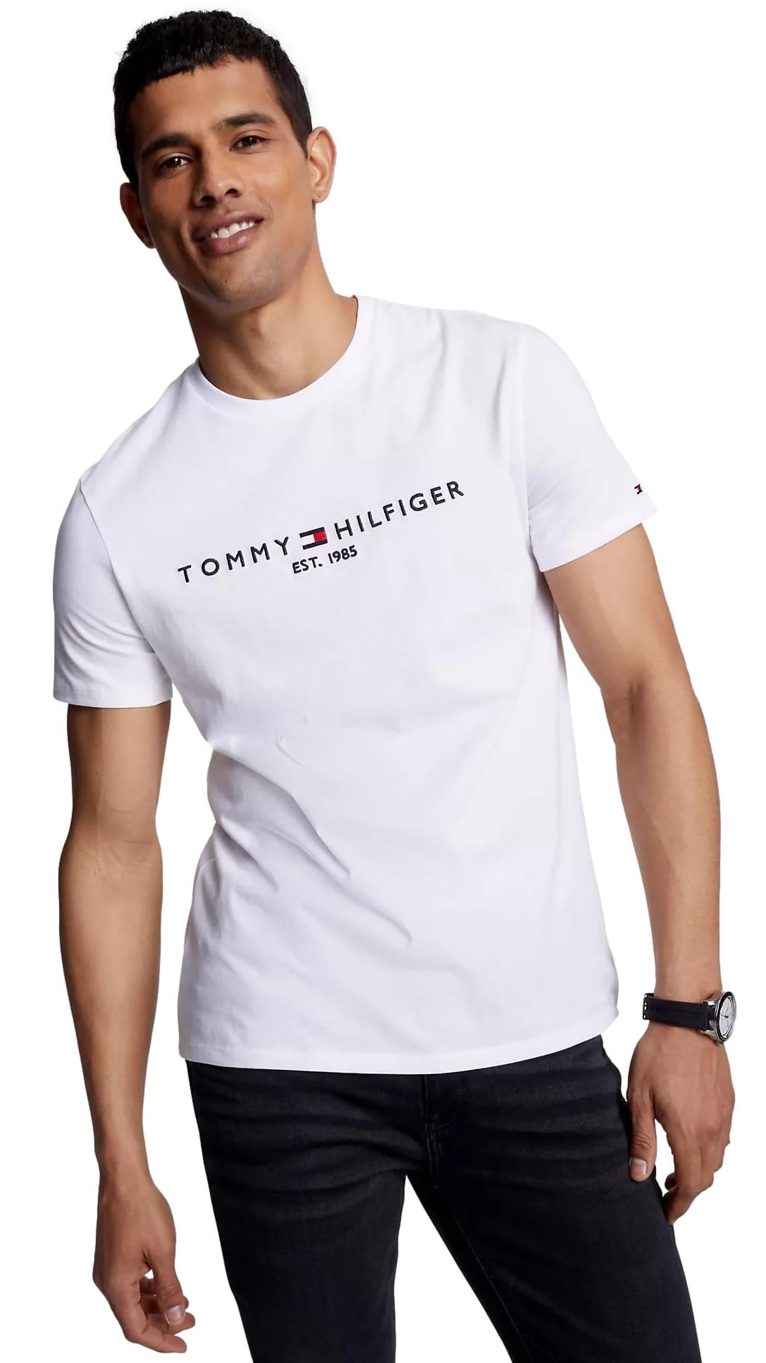 Foto 2 pulgar | Camiseta Tommy Hilfiger Corte Regular- Venta Internacional