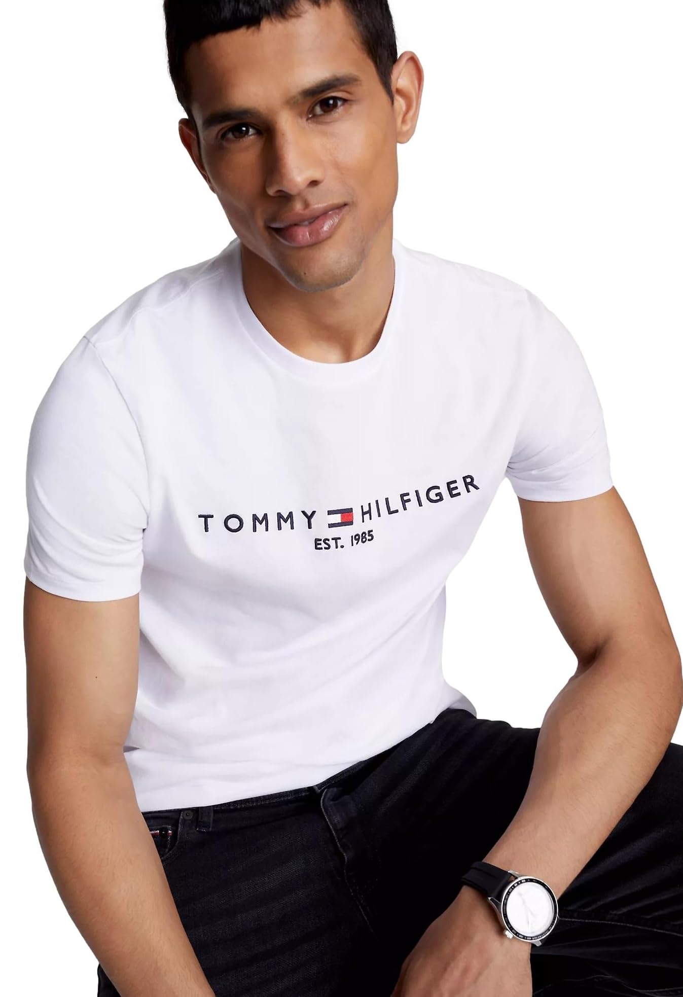 Foto 4 pulgar | Camiseta Tommy Hilfiger Corte Regular- Venta Internacional