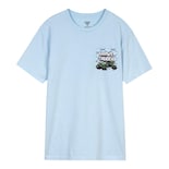 Camiseta Monster Jam Grave Digger Truck Para Hombre Azul Pálido M - Venta Internacional.