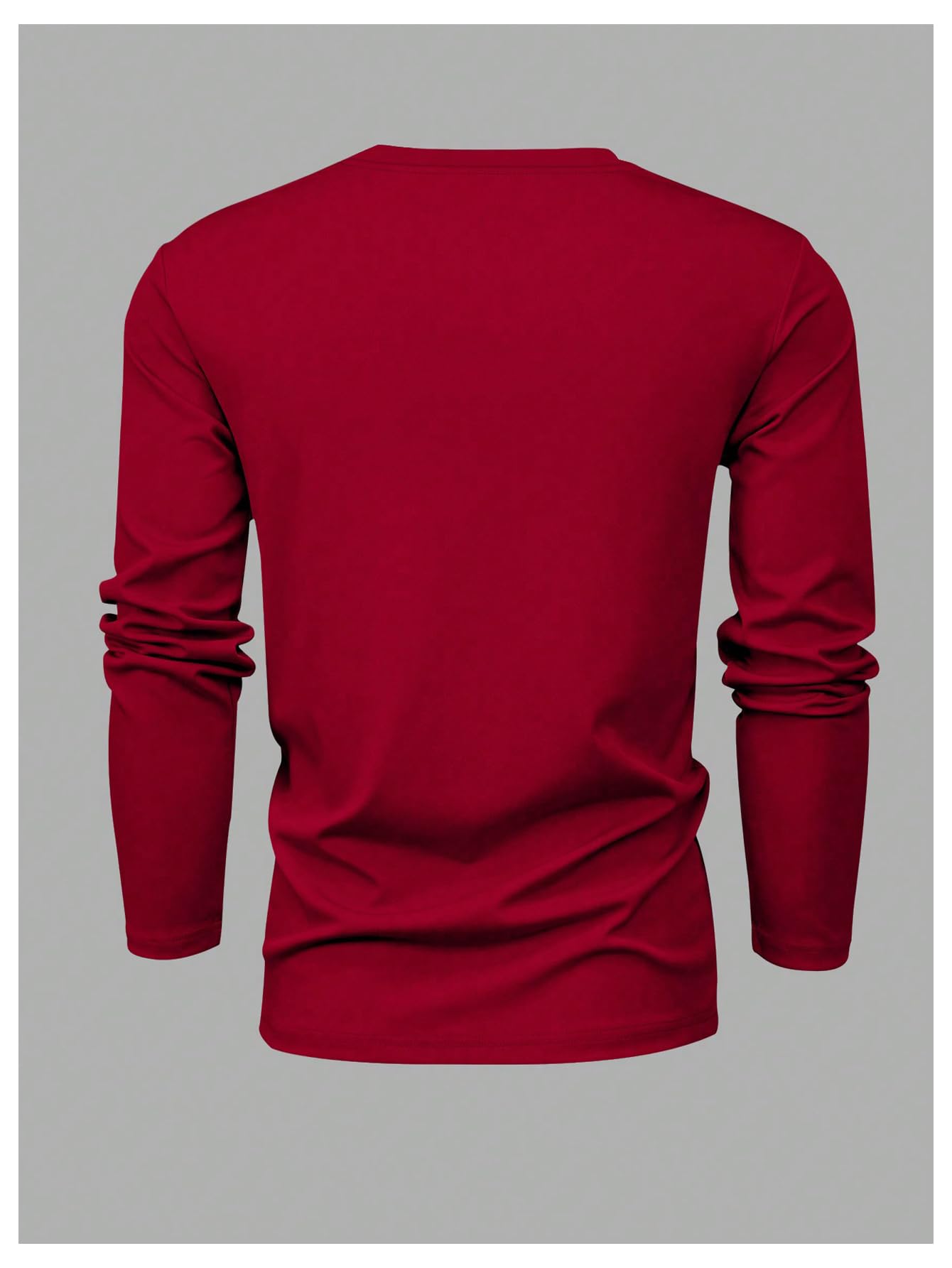 Foto 3 pulgar | Camiseta Soly Hux Color Burdeos para Hombre - Venta Internacional