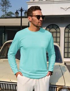 Foto 3 | Camiseta de Manga Larga Tacvasen para Hombre - Venta Internacional