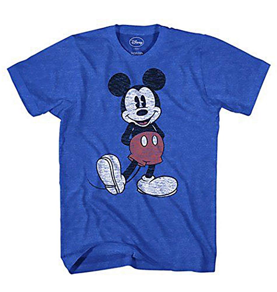Foto 3 pulgar | Camiseta Disney Con Aspecto Desgastado De Mickey Mouse Para Hombre - Venta Internacional.