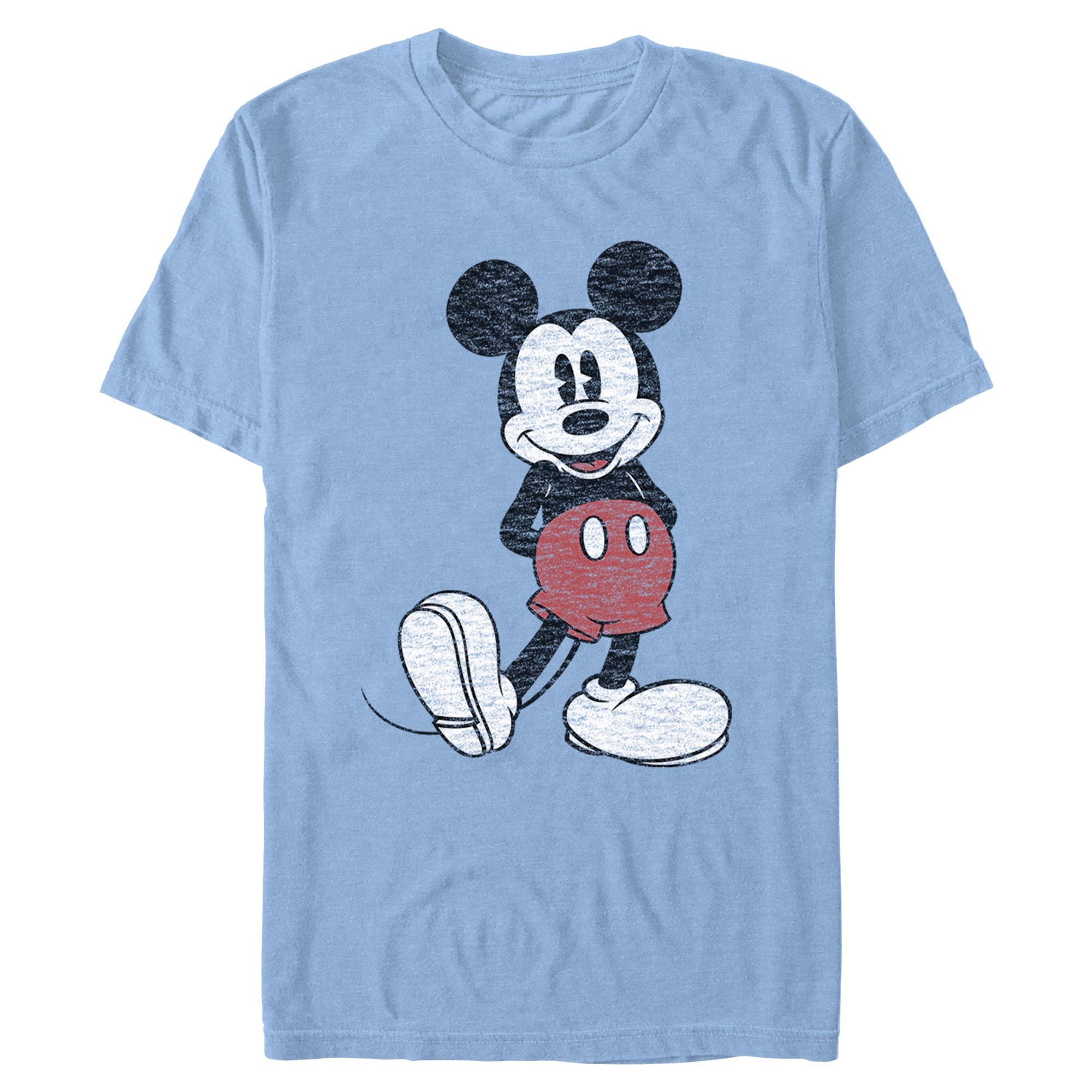 Foto 3 pulgar | Camiseta Disney De Mickey Mouse con Aspecto Desgastado para Hombre - Venta Internacional