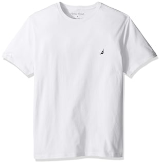 Foto 1 | Camiseta Nautica Para Hombre, Manga Corta, Lisa, Cuello Redondo, Talla Xs - Venta Internacional.