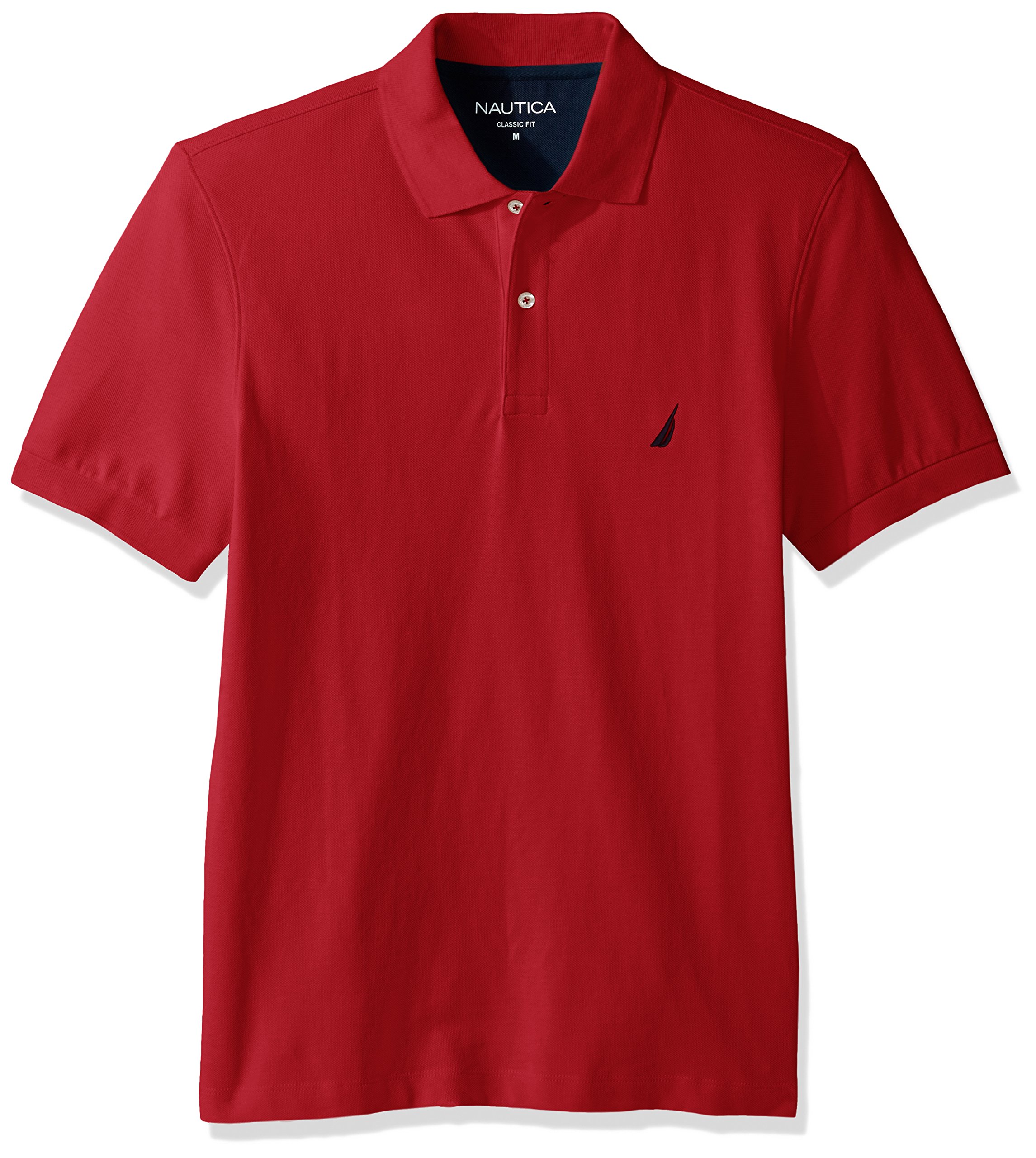 Polo Nautica De Manga Corta De Piqué De Algodón Liso Para Hombre - Venta Internacional.