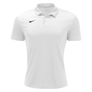 Foto 2 | Polo Nike Dri-fit de Manga Corta Blanca para Hombre- Venta Internacional