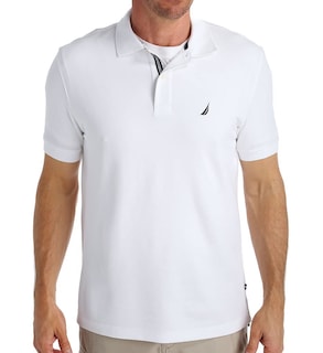 Foto 3 | Polo Nautica Para Hombre, Manga Corta, Acabado Liso, Azul Marino, Talla S - Venta Internacional.