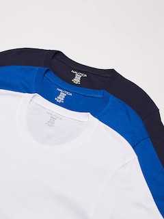 Foto 2 | Polo Nautica Para Hombre, Algodón, Cuello Redondo, Color Turco/cobalto/blanco - Venta Internacional.