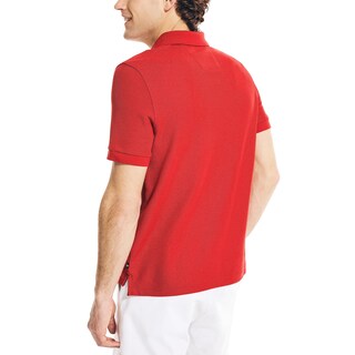 Foto 2 | Polo Nautica Para Hombre, Manga Corta, Acabado Liso, Color Rojo - Xs - Venta Internacional.