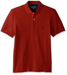 Foto 1 | Polo Nautica De Manga Corta De Piqué De Algodón Liso Para Hombre - Venta Internacional.