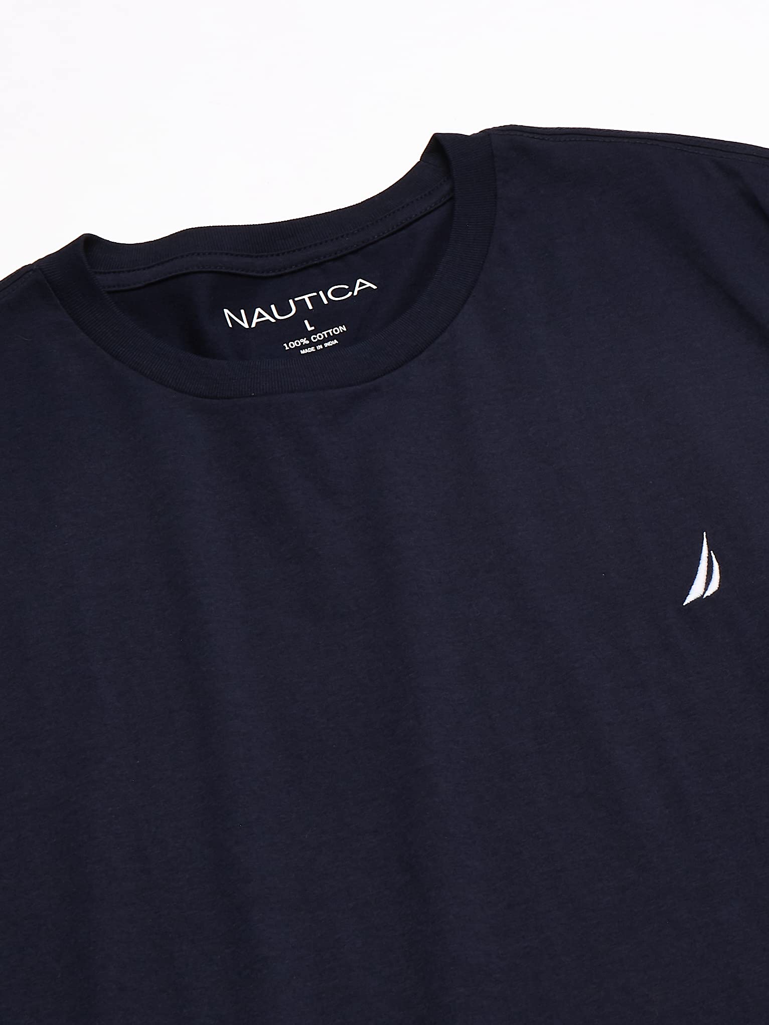 Foto 3 pulgar | Camiseta Nautica Para Hombre, Manga Corta, Cuello Redondo, Clásica, 3xl, Azul Marino - Venta Internacional.
