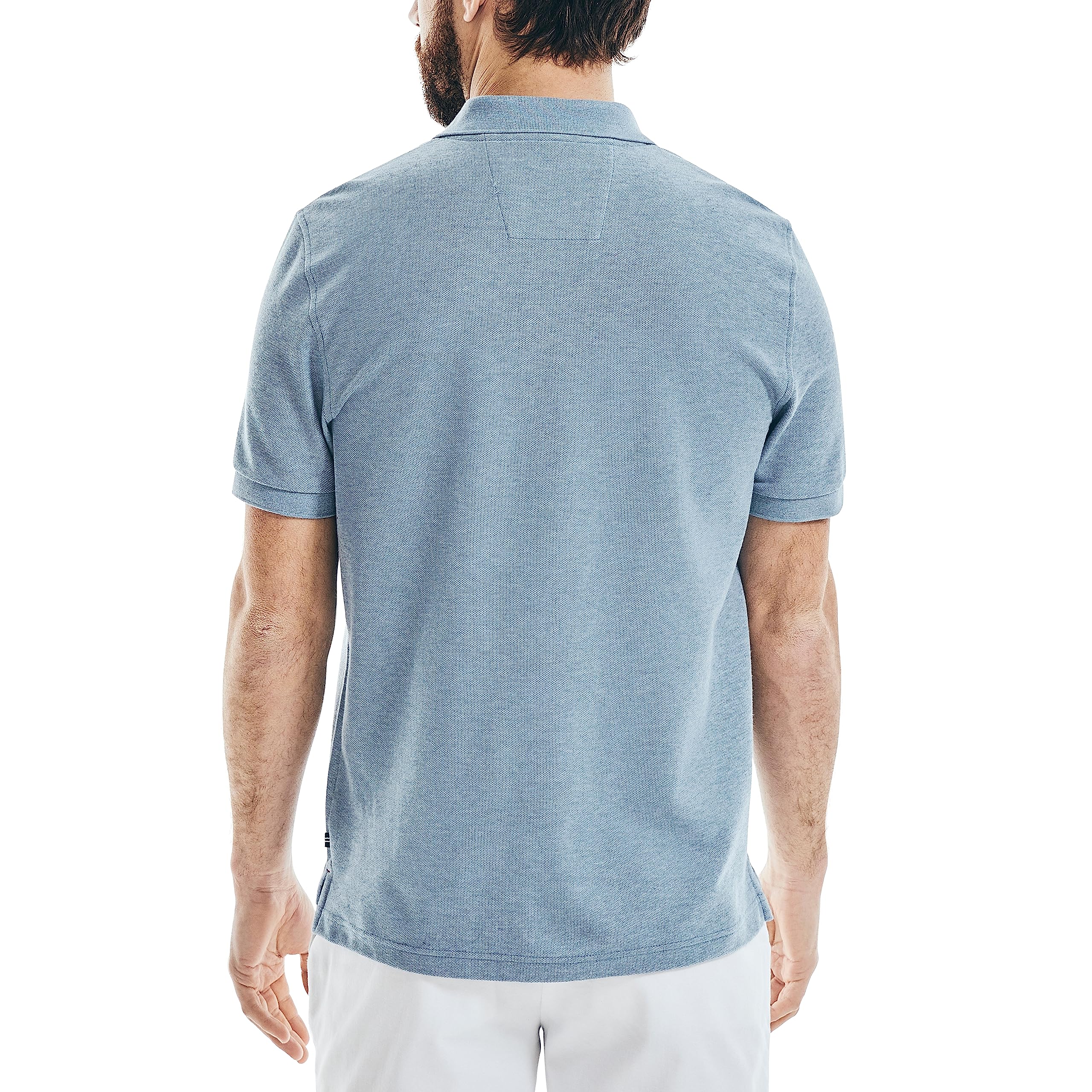 Foto 3 pulgar | Polo Nautica Classic De Manga Corta Para Hombre Deep Anchor - Venta Internacional.
