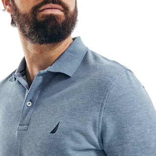 Foto 3 | Polo Nautica Classic De Manga Corta Para Hombre Deep Anchor - Venta Internacional.