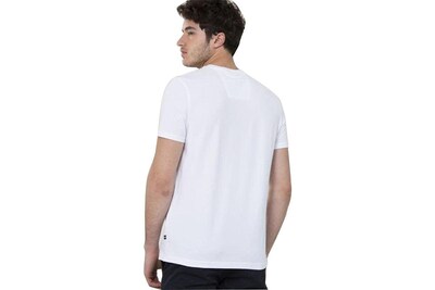 Foto 3 | Camiseta Nautica De Manga Corta Para Hombre, Corte Ajustado Y Cuello En V - Venta Internacional.