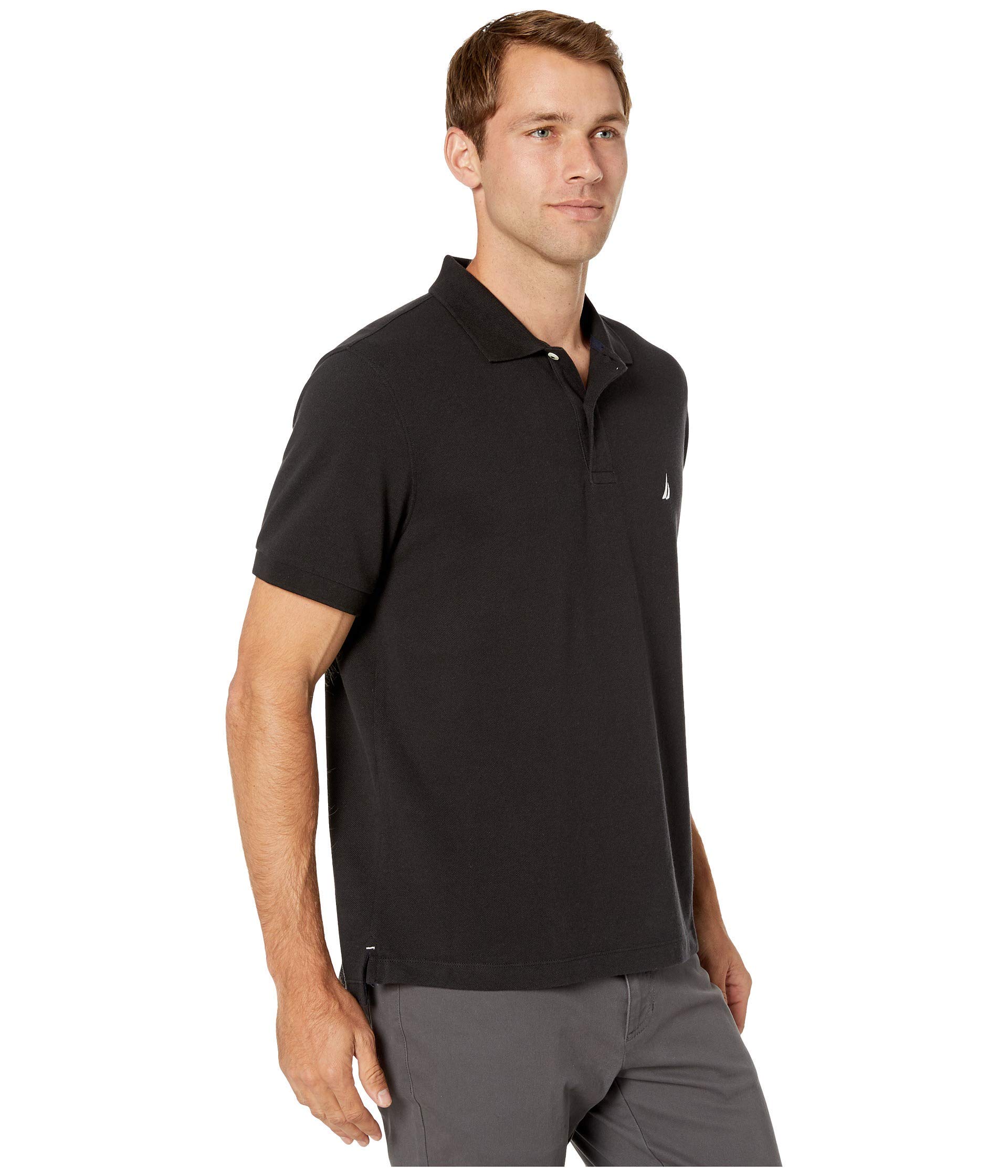 Foto 5 pulgar | Polo Nautica De Manga Corta De Piqué De Algodón Liso Para Hombre - Venta Internacional.