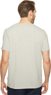 Foto 3 | Camiseta Nautica Para Hombre, Manga Corta, Lisa, Entallada, Cuello En V, Gris - Venta Internacional.