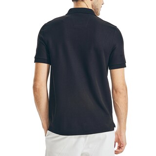 Foto 2 | Polo Nautica Para Hombre, Manga Corta, Acabado Liso, Color Negro Intenso - Venta Internacional.