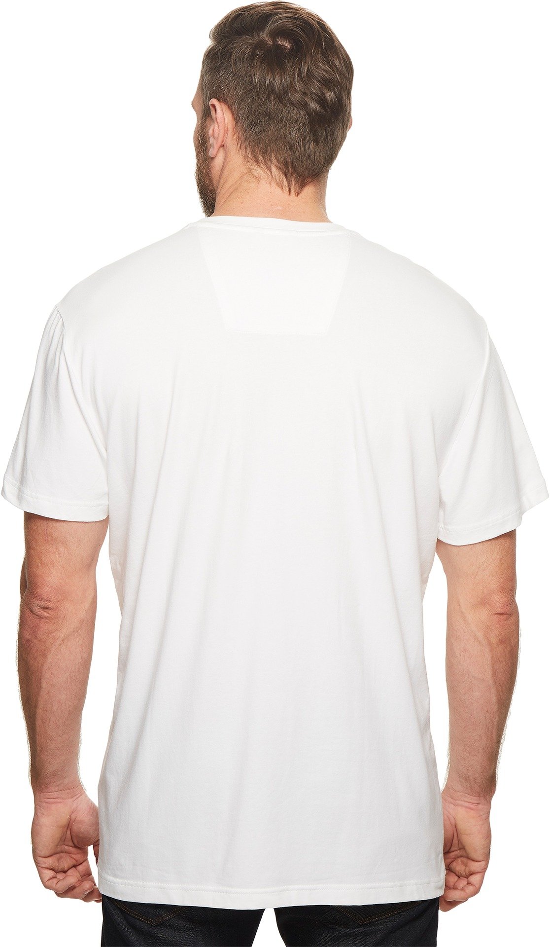 Foto 4 pulgar | Camiseta Nautica Para Hombre Con Cuello Redondo Liso Y Bolsillo, Color Blanco - Venta Internacional.