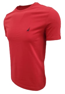Foto 2 | Camiseta Nautica Para Hombre, Manga Corta, Lisa, Cuello Redondo, Talla S - Venta Internacional.