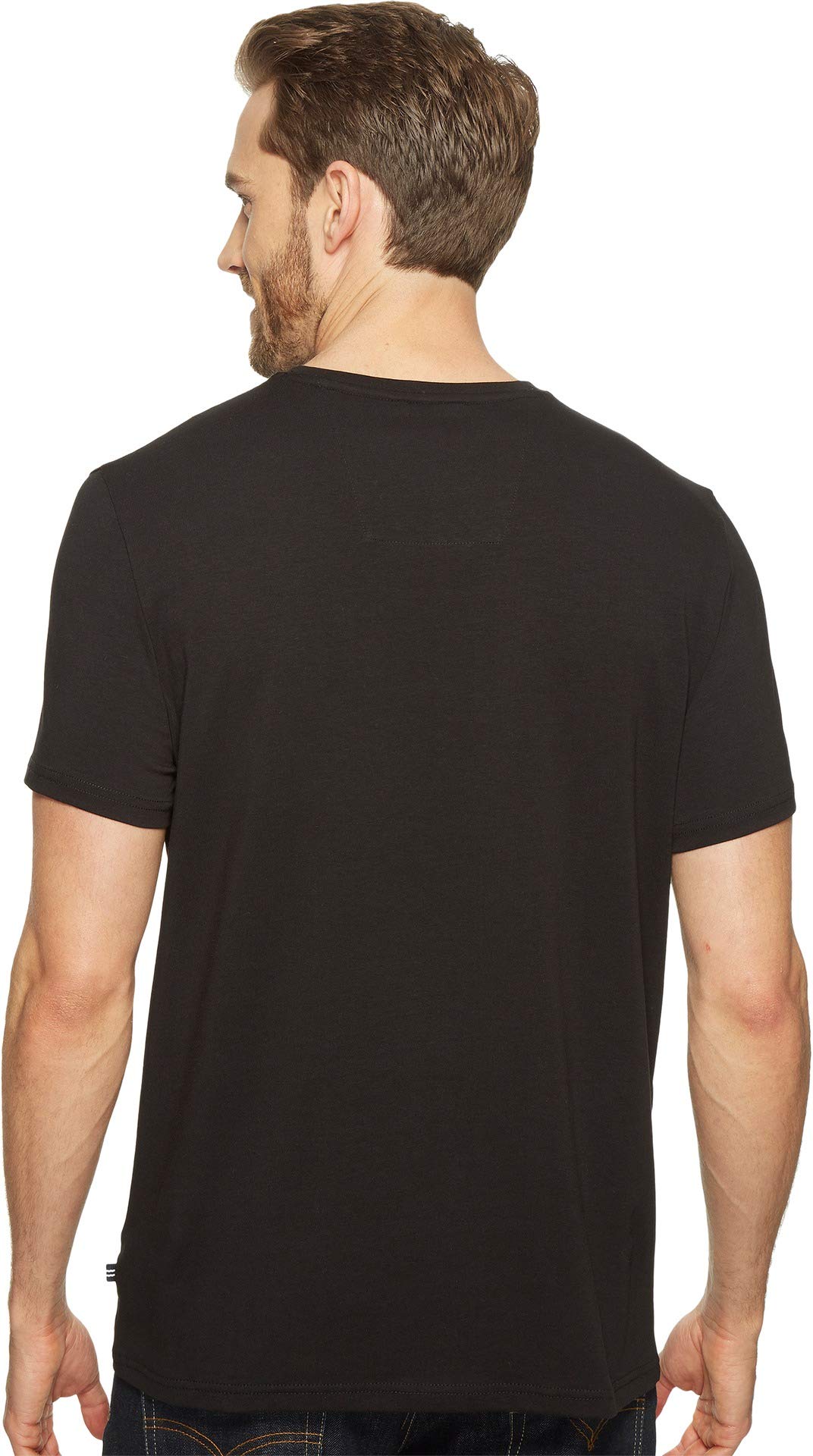 Foto 4 pulgar | Camiseta Nautica De Manga Corta Para Hombre, Corte Ajustado Y Cuello En V - Venta Internacional.