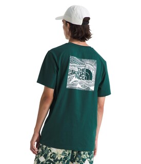 Foto 1 | Camiseta The North Face Box Nse Celebration Para Hombre Deep Nori - Venta Internacional.