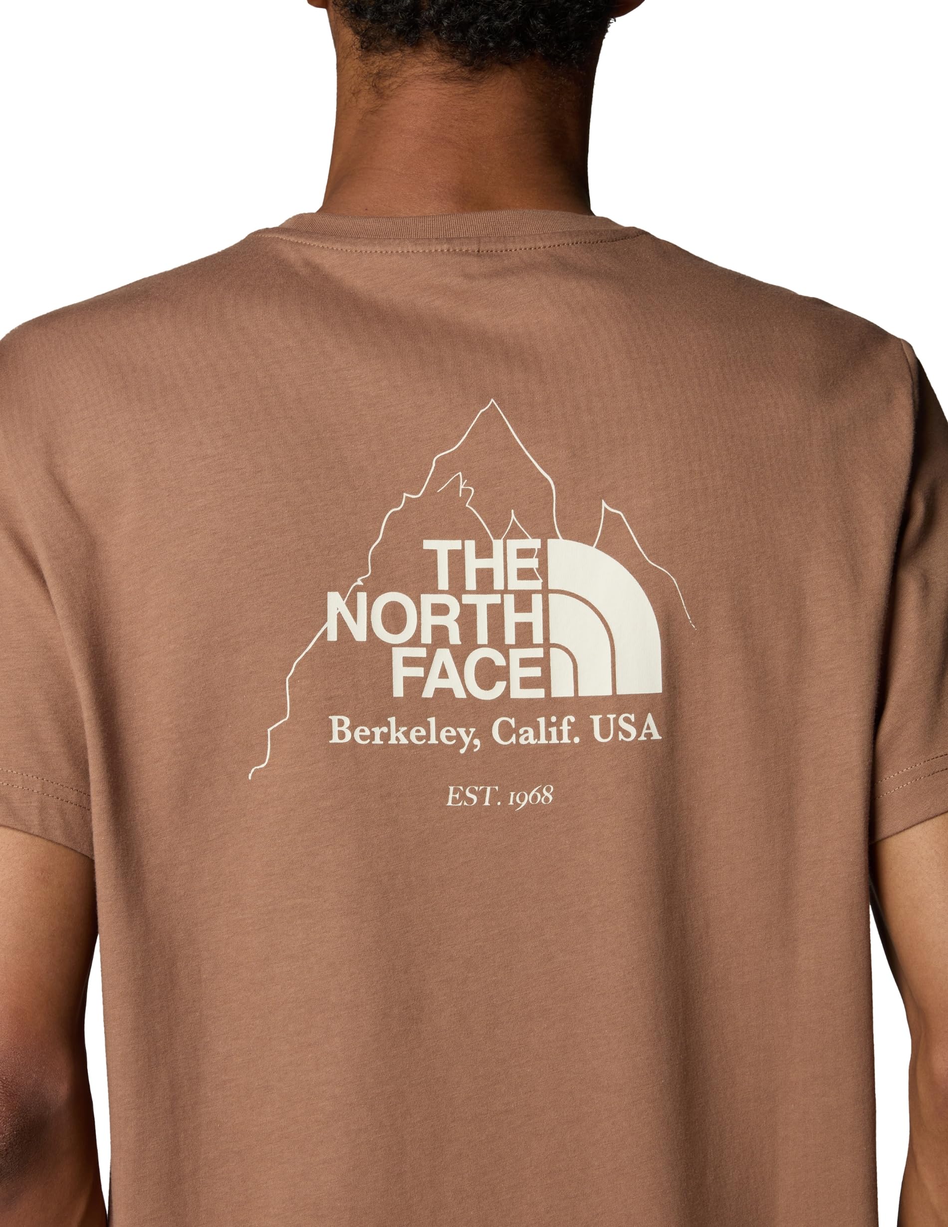 Foto 6 pulgar | Camiseta The North Face Biner 4 Graphic Para Hombre - Latte - Venta Internacional.