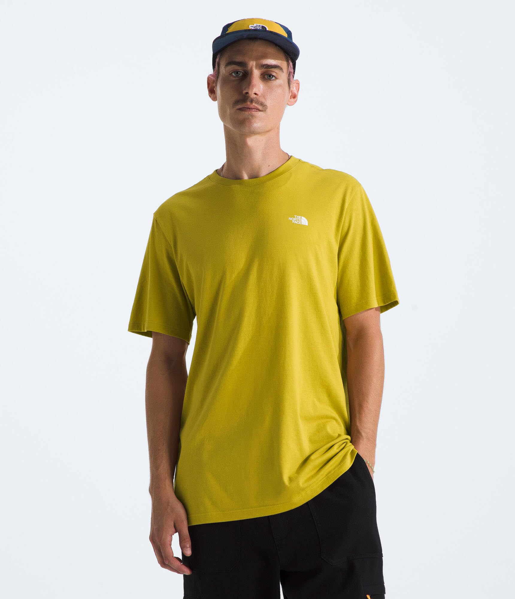Foto 2 | Camiseta The North Face Core Box Nse Dijon Amarilla Xl Para Hombre - Venta Internacional.