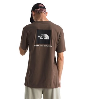 Foto 1 | Camiseta The North Face Core Box Nse Para Hombre - Marrón Ahumado - Venta Internacional.