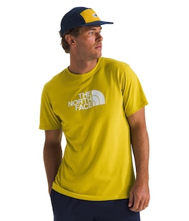 Foto 1 | Camiseta The North Face Core Half Dome Para Hombre - Amarillo Dijon - Venta Internacional.