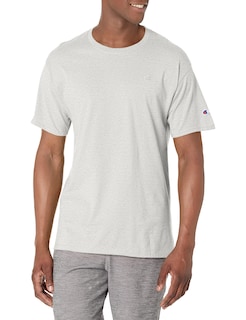 Foto 1 | Camiseta Champion Classic Jersey Para Hombre Oxford Gris Talla L - Venta Internacional.