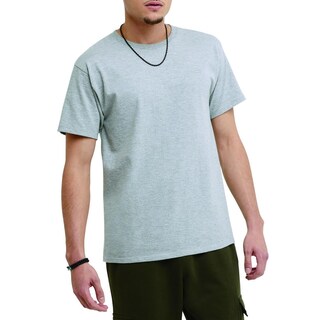 Foto 4 | Camiseta Champion Classic Jersey Para Hombre Oxford Gris Talla L - Venta Internacional.