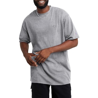 Foto 7 | Camiseta Champion Classic Jersey Para Hombre Oxford Gris Talla L - Venta Internacional.