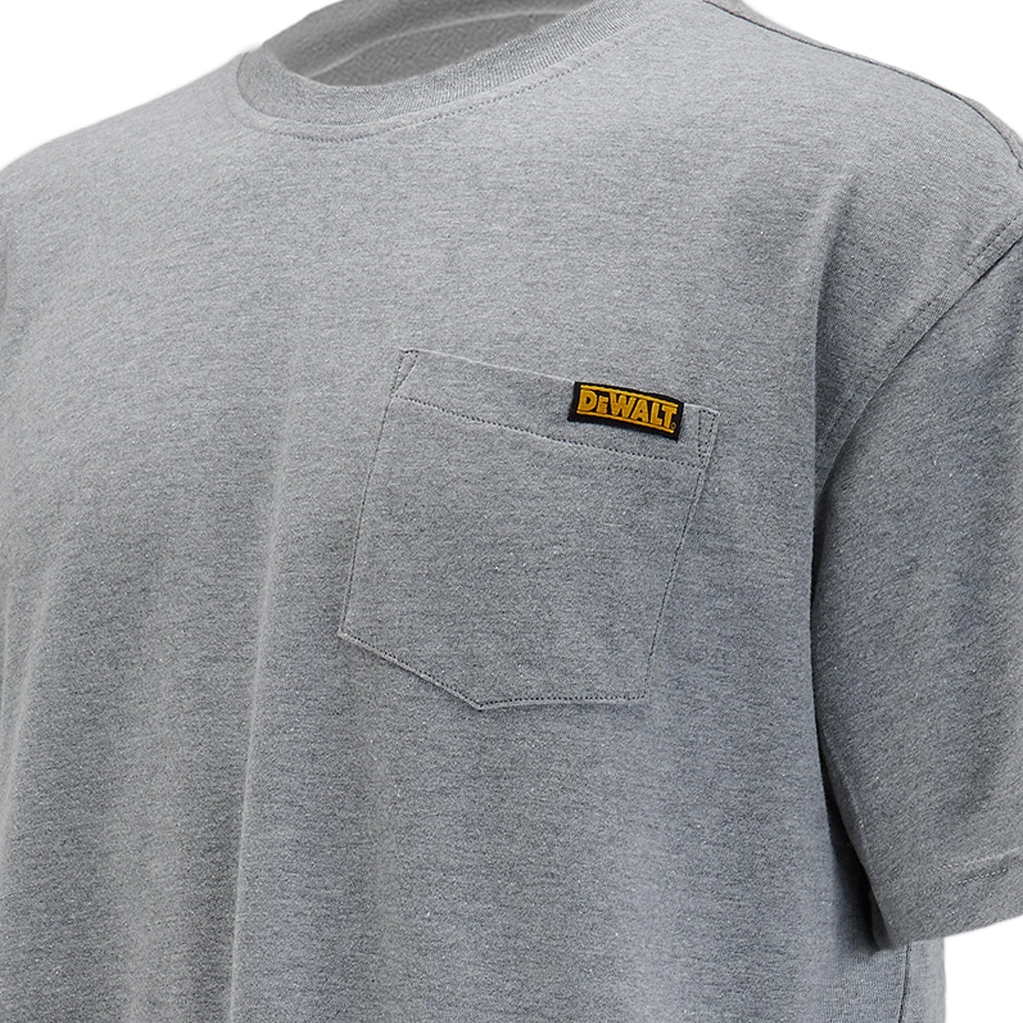 Foto 5 pulgar | Camiseta Dewalt Para Hombre, Bolsillo, Gris Jaspeado, Talla M - Venta Internacional.