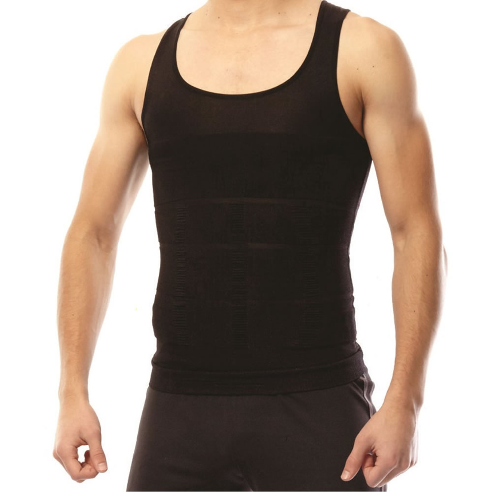 Foto 2 pulgar | Camiseta Faja Reductora Bellati 318 color Negro Elástica para Hombre