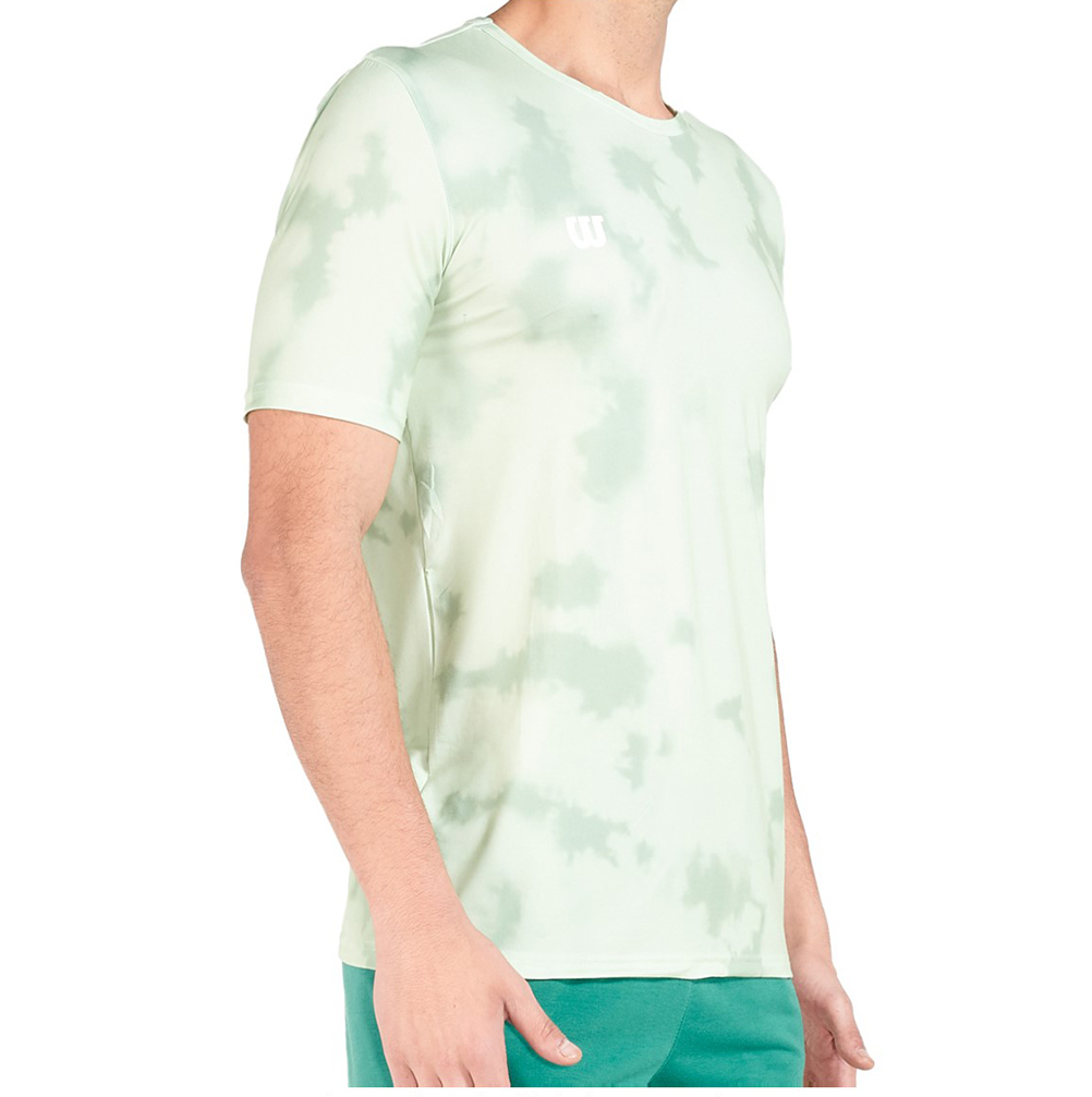 Foto 3 pulgar | Playera de caballero Wilson 10116 Color verde suave al tacto