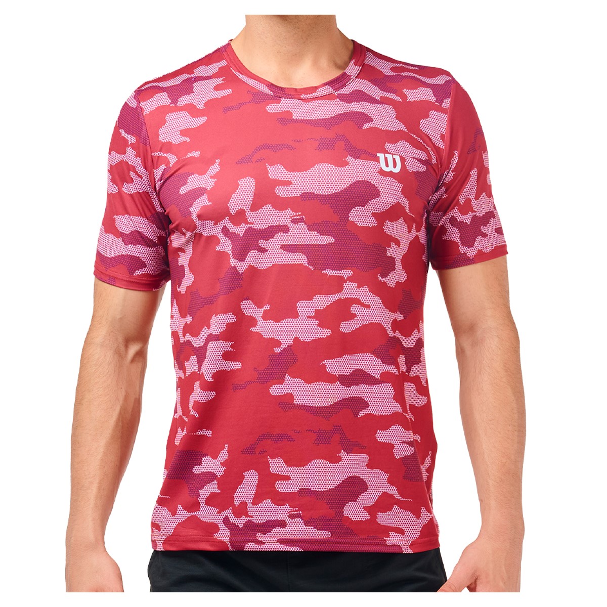 Foto 1 | Playera de Caballero Wilson 10152 color Vino Capacidad de Transpirar