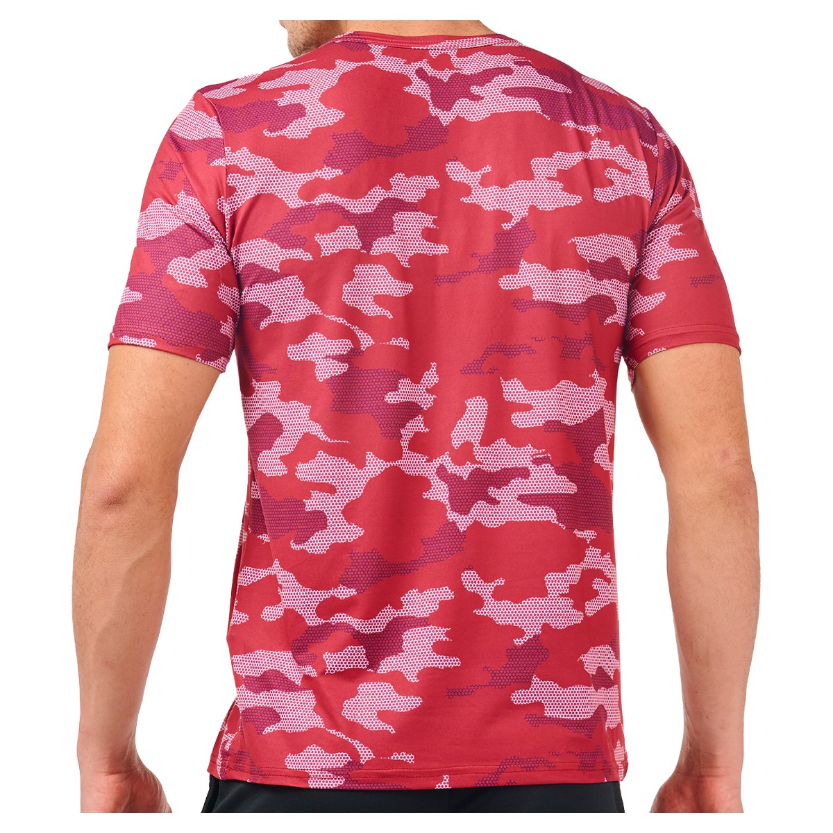 Foto 4 pulgar | Playera de Caballero Wilson 10152 color Vino Capacidad de Transpirar