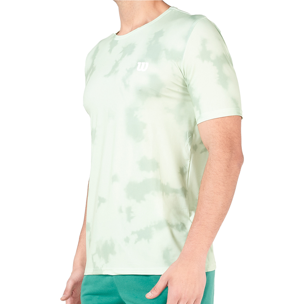 Foto 3 pulgar | Playera de caballero Wilson 10116 Color verde suave al tacto