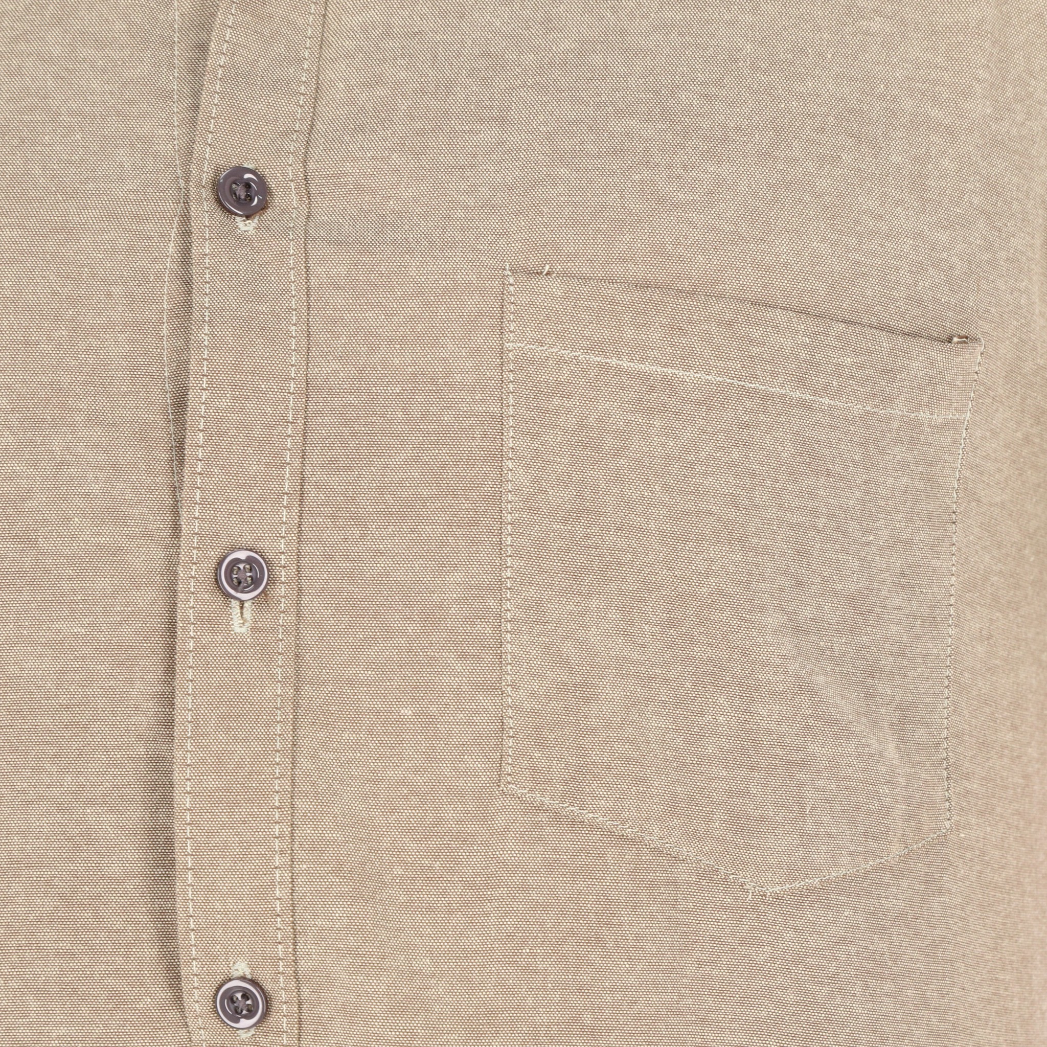 Foto 4 | Camisa Manga Corta Slim Fit CHILI BEANS CLOTHING MC/BLUESKY color Beige