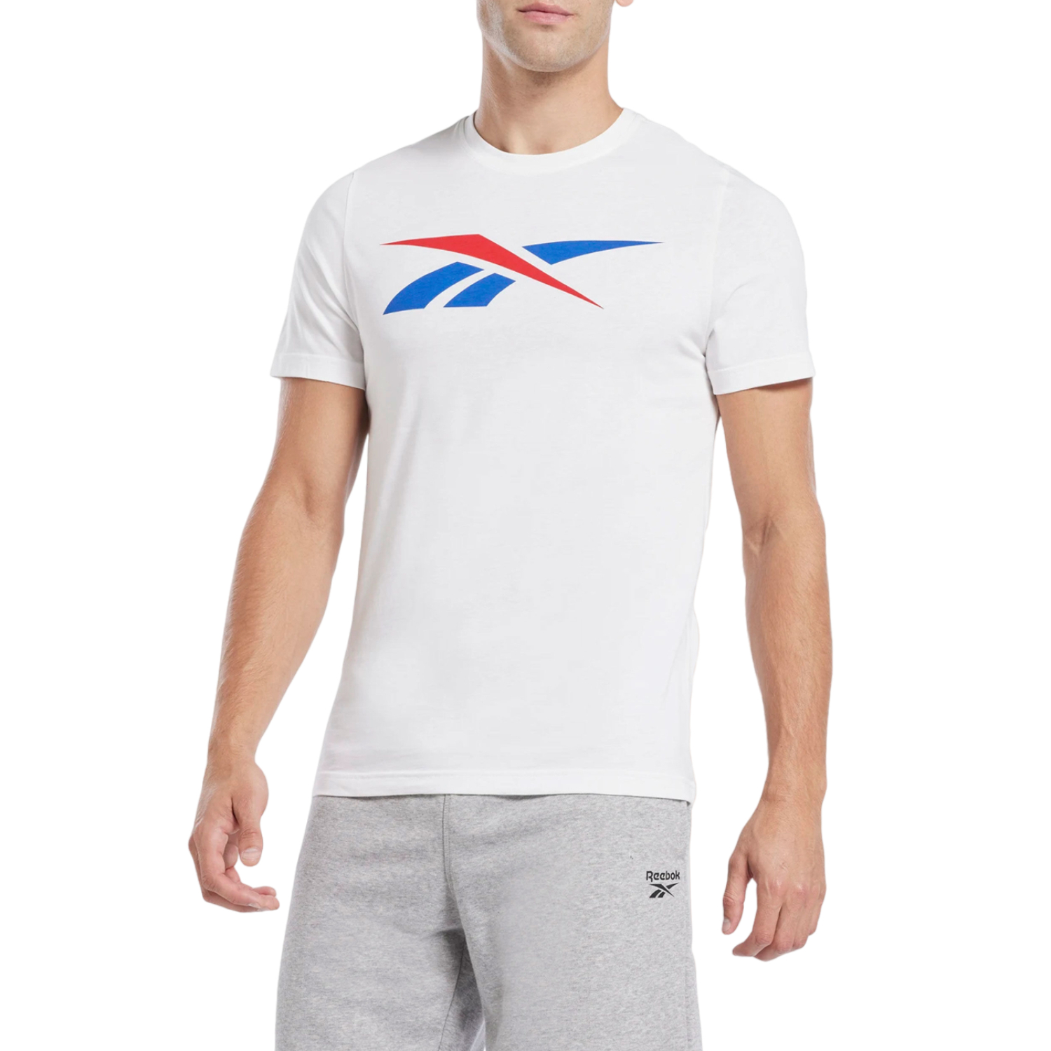Foto 3 pulgar | Playera  Reebok Vector Tee Deportiva Para  Hombre Color Blanco  Modelo  HS4899
