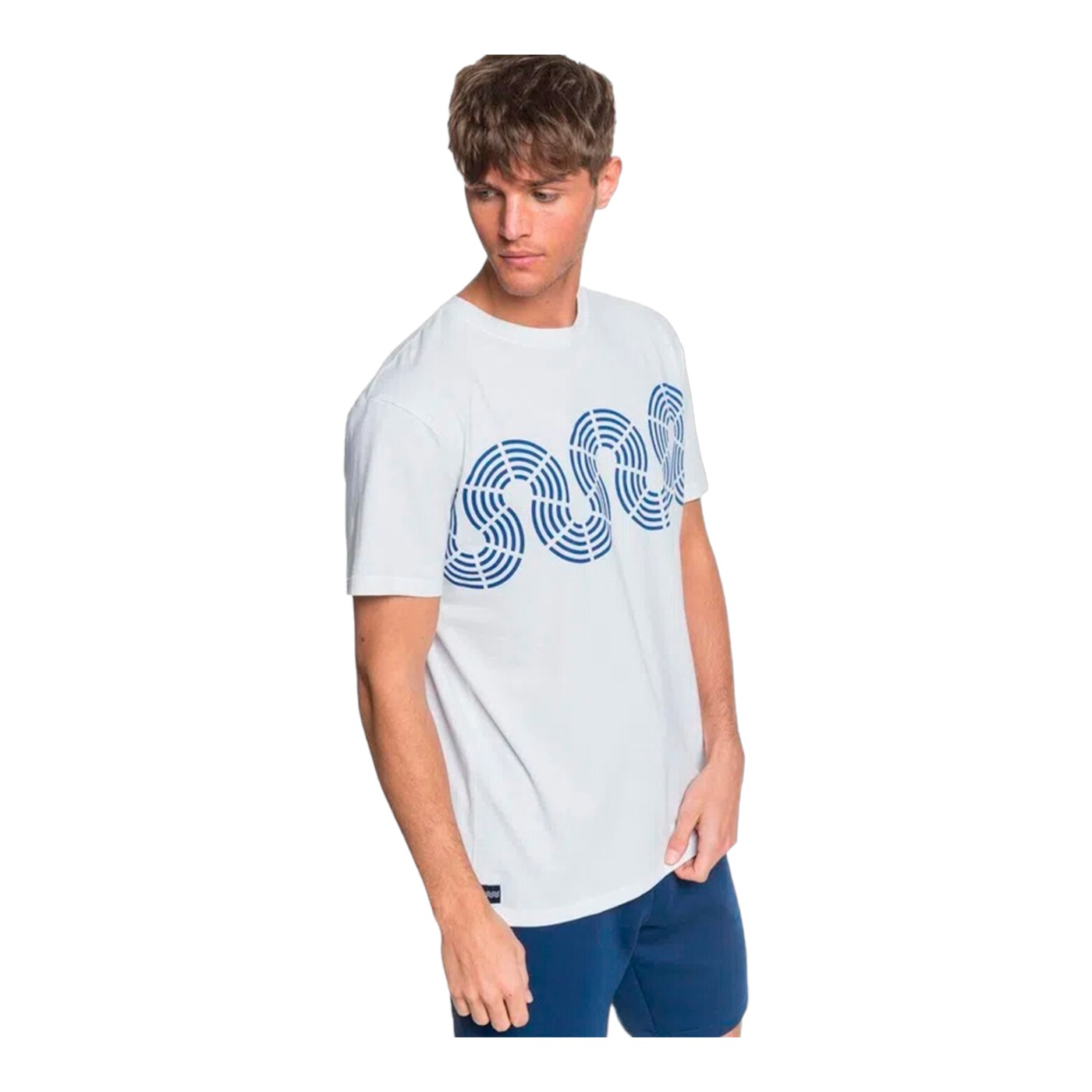 Foto 2 | Playera Quiksilver Blanca para Hombre